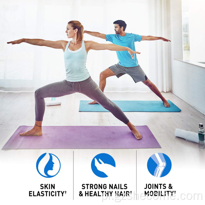 Kolagen wzmacniany skórka multi kolagen peptydy proszkowe